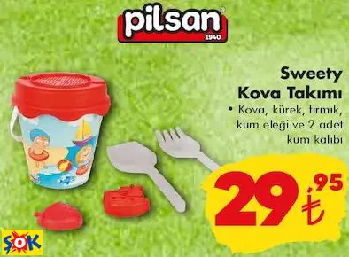 PİLSAN SWEETY KOVA TAKIMI